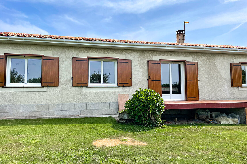 Volet en Bois Cadran